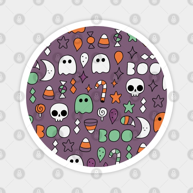 Cute halloween Magnet by kostolom3000